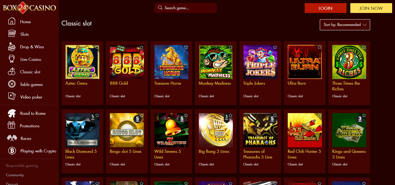 box24 casino bonus codes