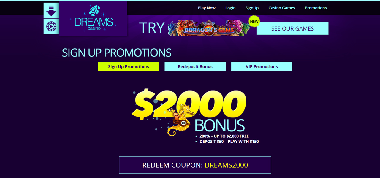 dreams casino sister casinos