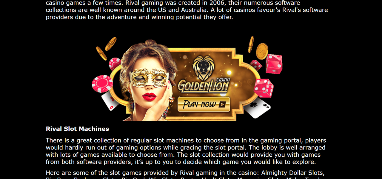 golden lion slots