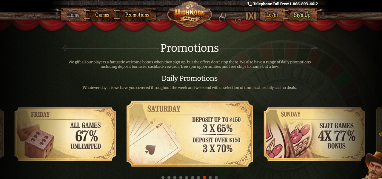 high noon casino no deposit bonus