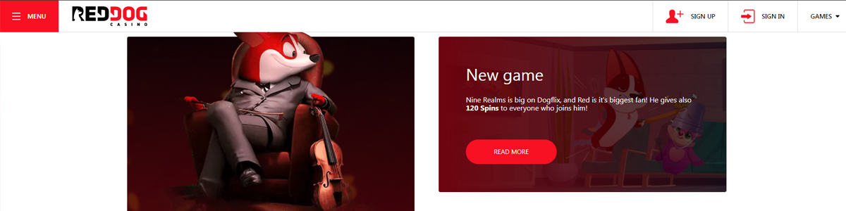 red dog casino no deposit bonus