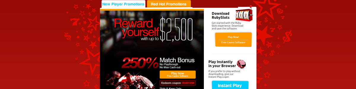 ruby slots no deposit bonus codes