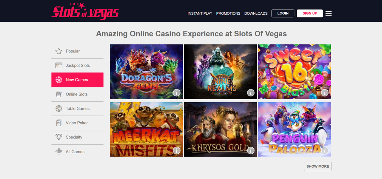 slots of vegas