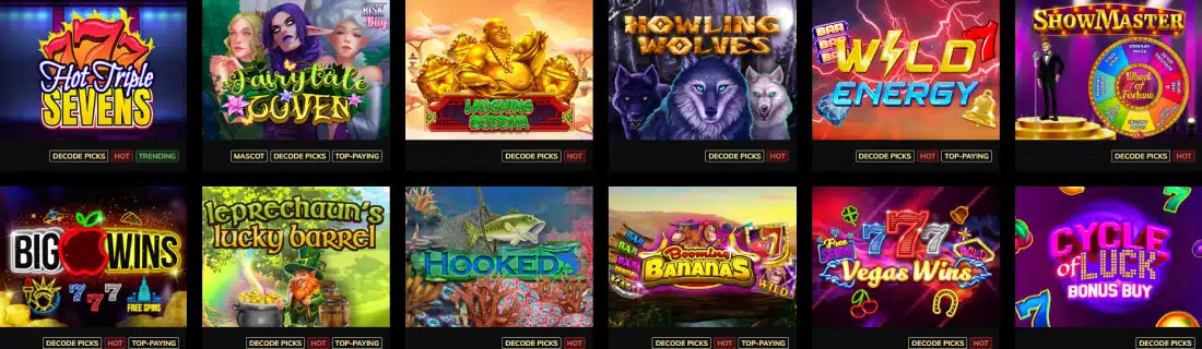 Decode Casino Games