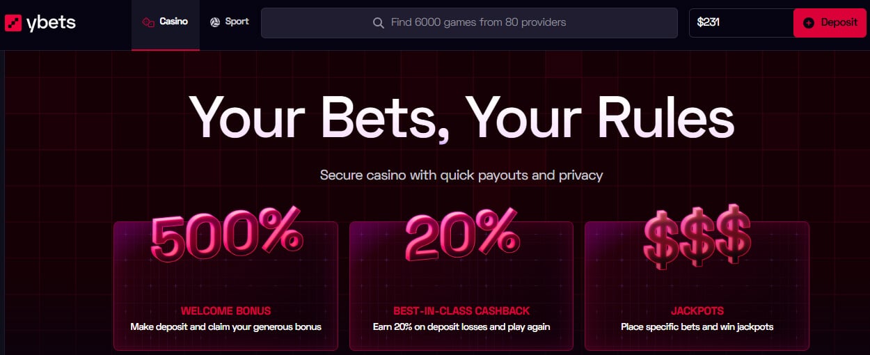 Ybets casino